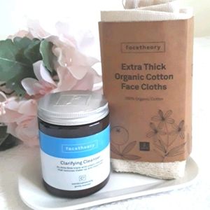 FACETHEORY WASH SET - CLEANSER & FACE CLOTHS
